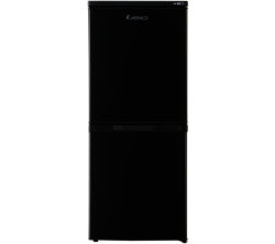 Lec TF5517B Fridge Freezer - Black